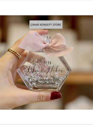 Söz, Nişan, Kına, Düğün, Mevlüt, Sünnet, Nikah Şekeri Hediyelik Hatıra Şişe Kolonya, 10 Adet