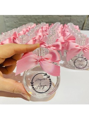 Hediyelik Kolonya Cam Şişe - 10 Adet