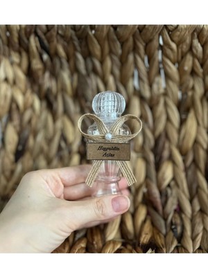 Hasır Jüt Model 50CC Mika Şişe Hediyelik – Limon Kolonyası Zambak Kolonyası Pembe Gül Suyu (30ADET)