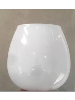 Allians Parlak Fanus Avize Camı, E27, Çap 12CM, Boy 13CM, Şık ve Modern Tasarım