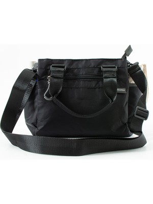 Oldso Sanmorris Su Geçirmez Paraşüt Kumaş Kadın Çapraz ve Omuz Askılı Spor El Çantası Çok Gözlü