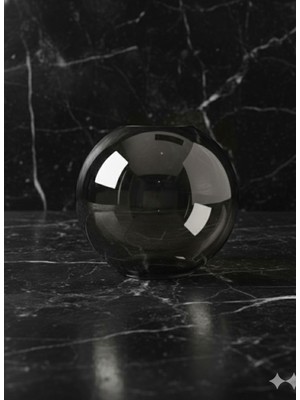 Allians Füme Rengi 15 cm Glop Fanus Avize Camı, Şık ve Modern Tasarım