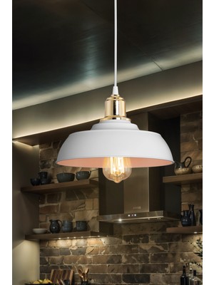 Allians Beyaz Sarkıt Avize, Modern ve Şık Yatak Odası, Salon, Mutfak, Koridor Aydınlatması