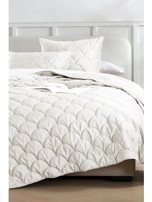 Evien Home Shane Kadife Yatak Örtüsü Seti Tek Kişilik 2 Parça Kapitone Supersoft Yumuşak Elyaf Dolgulu