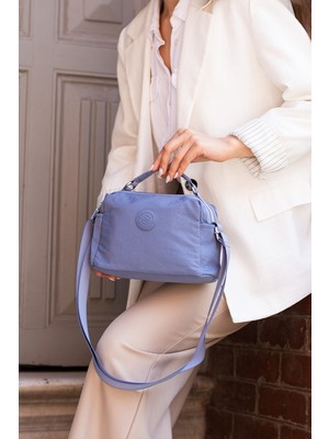 Oldso Kadın Omuz Suya Dayanıklı Paraşüt Kumaş Çapraz Askılı Küçük Boy El ve Omuz Çantası