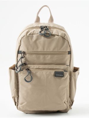 Oldso Sanmorris Su Geçirmez Paraşüt Kumaş Çok Bölmeli Günlük Seyahat ve Okul Çantası