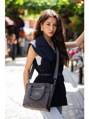 Oldso Sanmorris 5 Gözlü Paraşüt Kumaş Çapraz Askılı El ve Omuz Çantası