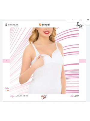 İmer Imer Marka Sütyen Kaplı Hamile Atlet 1288 Model