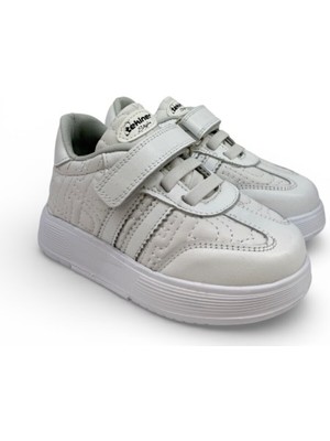 Tekiner Beyaz Sneaker Oropedik Hafif Çocuk Spor Ayakkabı