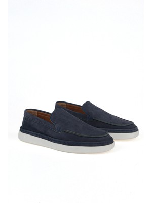 Ziya, Erkek Hakiki Deri Konfor Ayakkabı 1611025Z2022 Lacivert