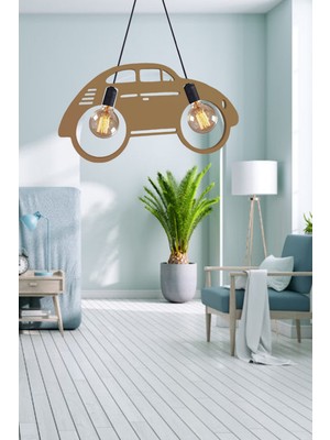 Allians Modern Rustik Sarkıt Avize, Genç ve Çocuk Odası Dekoru, Lüks ve Retro Tasarım