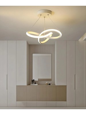 Allians Modern Tasarım Bumerang Sarkıt Power LED Avize, Şık ve Aydınlatıcı Dekorasyon