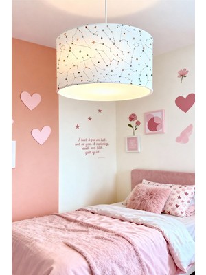 Allians Bohem Yıldız Desenli Çocuk Odası Avizesi, Sıcak ve Şık Aydınlatma