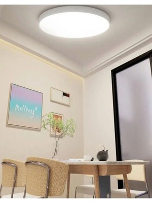 Allians Modern Yuvarlak LED Panel Tavana Sıfır Spot Işık, 3200K Sarı Ton