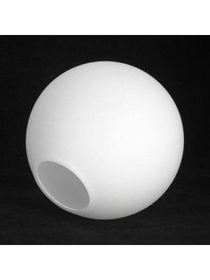 Allians Beyaz Kar Topu Glop Cam 15 Cm, 7,5 cm Ağız, Yüksek Kalite, Şık Tasarım