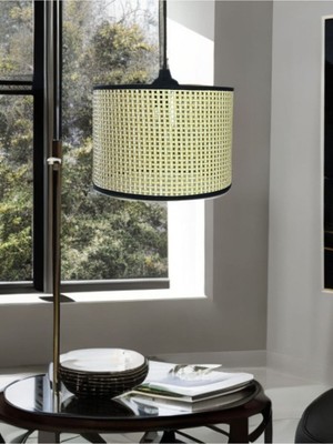 Allians Modern Siyah Hazeran Şerit, 25 Cm, Salon, Mutfak, Oturma ve Yatak Odası Dekoru