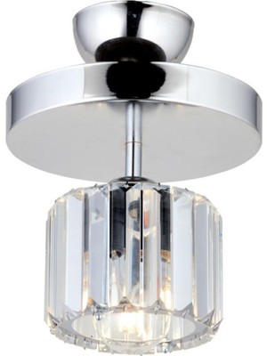 Allians Şık Yuvarlak Krom Avize Y-10, Modern ve Işık Dolu Tasarım