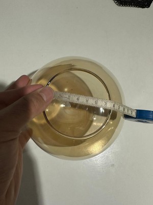 Allians 15 cm Bal Glop Fanus Avize Camı, Şık ve Parlak Dekoratif Cam Parçası