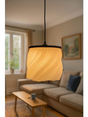 Allians Şık ve Modern Tekli Sarkıt Avize, Yatak Odası ve Oturma Odası Için Ideal