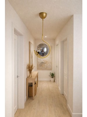 Allians Şık Füme Camlı Sarkıt Avize ile Mekanınıza Zarif Dokunuş