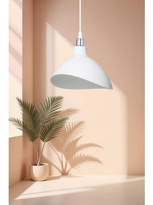 Allians Şık Beyaz Sarkıt Avize, Yatak Odası, Salon, Mutfak ve Koridor Için