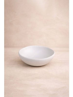Barine Elle Şekillendirilmiş Amorf Stoneware Kase Siyah 10 cm