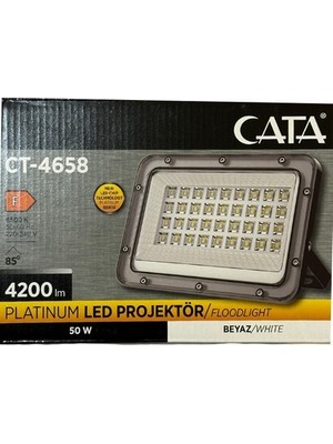 Cata CT-4658 50W 6500K (Beyaz Işık) LED Projektör