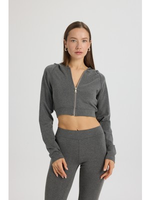 Mai Remy Fermuarlı Antrasit Eşofman Takım