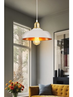 Allians Beyaz Sarkıt Avize, Yatak Odası, Salon, Mutfak, Koridor Için Şık Aydınlatma