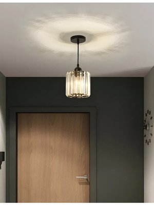 Allians Şık Kristal Modern Siyah Tekli Parfüm Şişesi ve Dekorasyon Aksesuarı