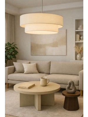 Allians Çift Katlı Kumaş Başlık, Pasta Temalı Avize, Şık ve Ferah Ortamlar