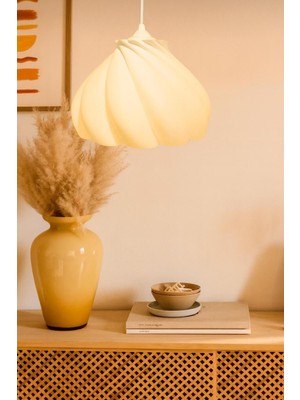 Allians Şık Beyaz Tekli Sarkıt Avize, Oturma, Mutfak ve Yatak Odası Için