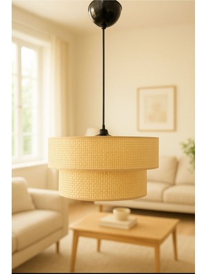 Allians Şık 2 Katlı Pasta Sarkıt Avize, Çocuk ve Yatak Odası, Salon, Mutfak Için