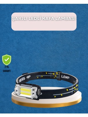 Taşınabilir Şarjlı LED Fener XPE95LM COB120LM Manyetik Gövde