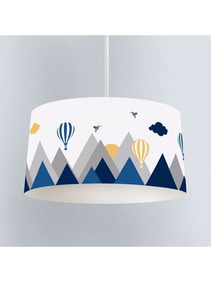 Allians Balon Desenli Çocuk ve Bebek Odası Sarkıt Avize TLAV-300