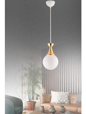 Allians Modern Gold Detaylı Tekli Aydınlatma, Şık ve Şık Tasarım