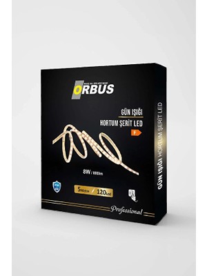 3 Adet Orbus Hortum Şerit LED Günışığı 5m