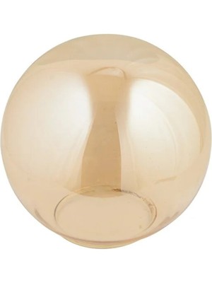 Allians Şeffaf ve Füme Cam Bal Glop 15 Cm, E27 Duyarlı Modern Aydınlatma Başlığı