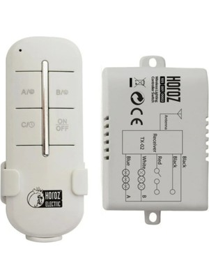 Allians 2'li Wireless Avize Kumandası, 220V, 2X1000W, IP20, Kolay Kontrol