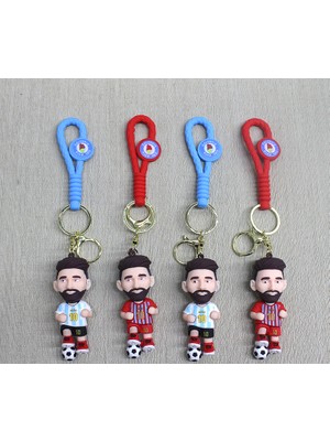 Messi Silikon Anahtarlık