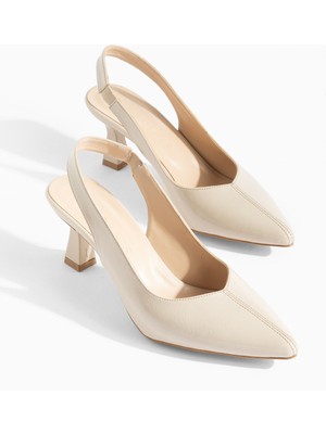 Daxtors D2301 Günlük Ortopedik Kadın Klasik Topuklu Ayakkabı