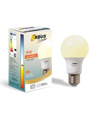 4 Adet Ampul Orbus LED Sarı