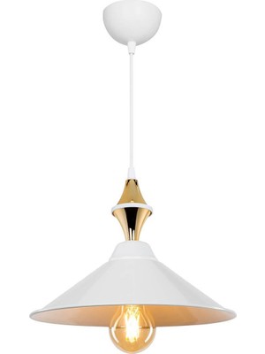 Allians Şık Gold Tekli Avize ile Mekanlarınıza Zarafet Katın