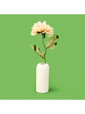 Matmel Deco Yıldız Dal Çiçek - Bej - 38 cm