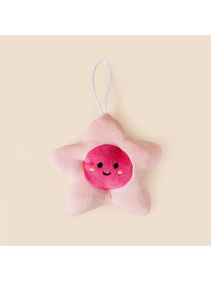 Matmel Soft Çiçek Figürlü Yumuşak Süs - Pembe - 15X12 cm