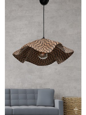 Allians Modern ve Şık Siyah Jüt Sarkıt Aydınlatma, Evinizde Tarz Yaratır