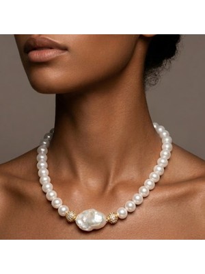 THEIA GemWorks Phos - Mayorka & Barok İnci Kolye