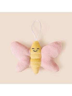 Matmel Soft Kelebek Figürlü Yumuşak Süs - Pembe - 16X12 cm