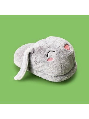 Matmel Soft Sevimli Tavşan Figürlü Terlik - Pembe - 30X40 cm