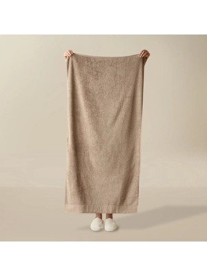 Matmel Soft Premium Banyo Havlusu - Bej - 70X140 cm